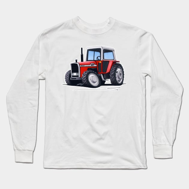 Massey-Ferguson 590 Tractor Long Sleeve T-Shirt by y30man5